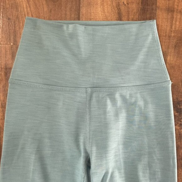 Beyond Yoga Women’s Blue High Rise Ribbed Spacedye Leggings S - Picture 2 of 8